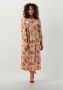 MOS MOSH Midi-jurk met all-over bloe motief model 'EMMERSON' - Thumbnail 1