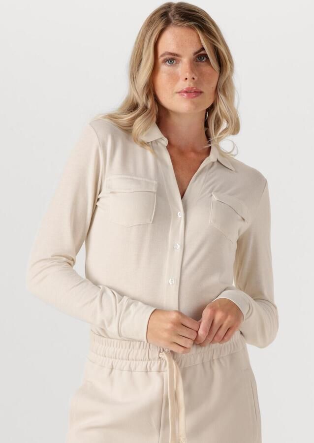 MOSCOW Dames Blouses 55-04 Twilight-3 Beige - Foto 4