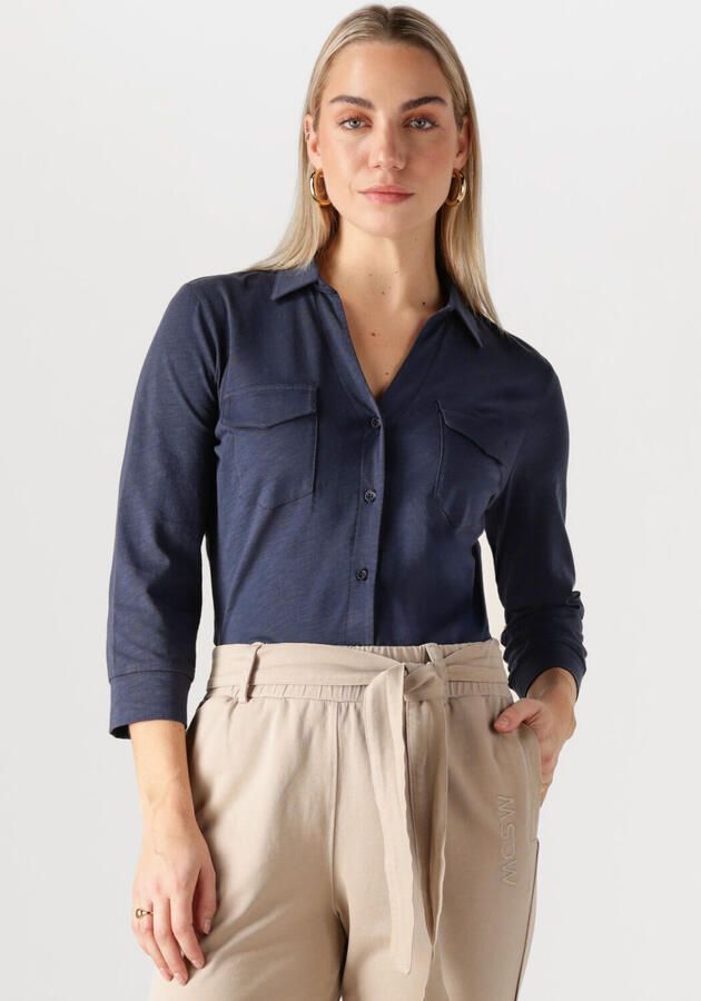 MOSCOW Dames Blouses 71-04-twilight-3 Donkerblauw - Foto 4