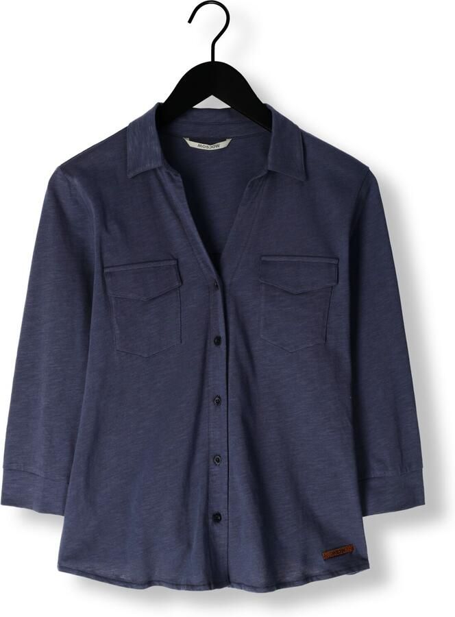 MOSCOW Dames Blouses 71-04-twilight-3 Donkerblauw