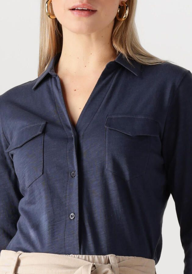 MOSCOW Dames Blouses 71-04-twilight-3 Donkerblauw - Foto 3