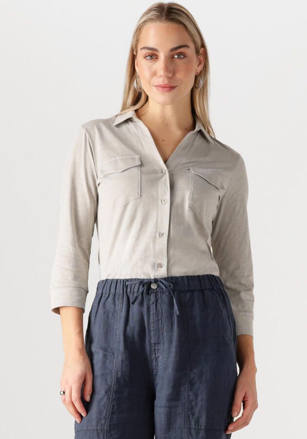 MOSCOW Dames Blouses 71-04-twilight-3 Grijs - Foto 4