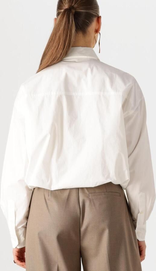 Moscow Lange mouw blouse voor vrouwen White Dames - Foto 3