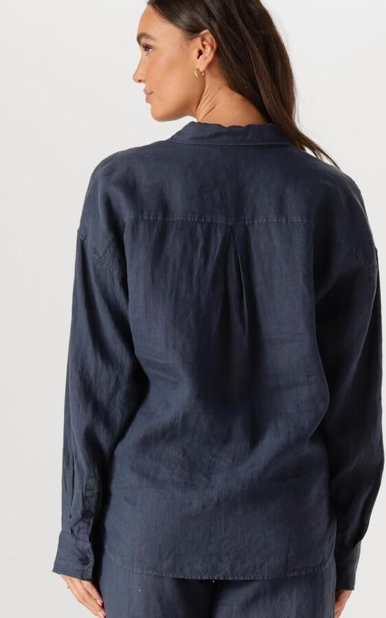 MOSCOW Dames Blouses 94-05-butto-1 Donkerblauw - Foto 3