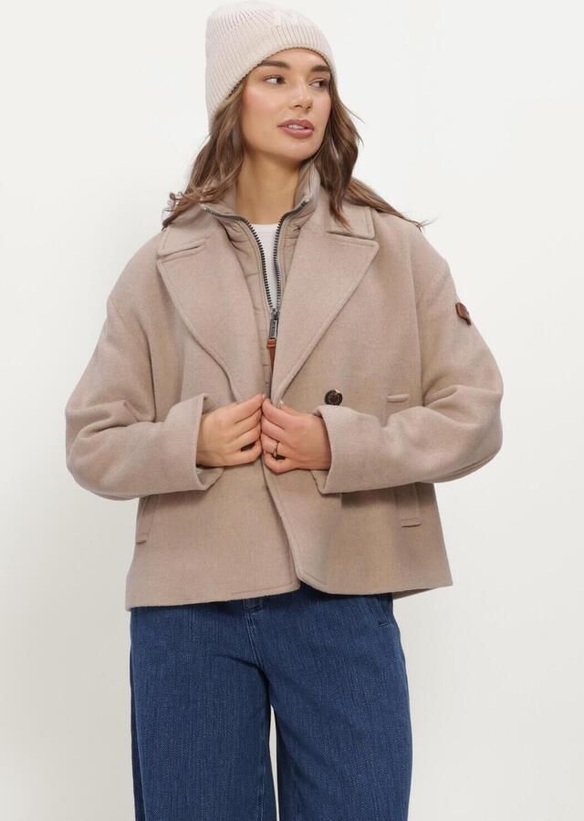 MOSCOW Dames Jassen 01-08-seraphina Beige