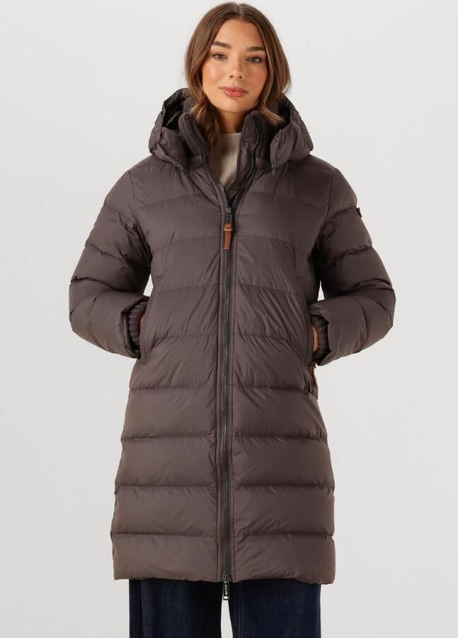 MOSCOW Dames Jassen 12-08 Brandy Long Taupe - Foto 4