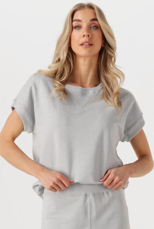 MOSCOW Dames Tops & T-shirts 53-04-romina-1 Lichtgrijs - Foto 4