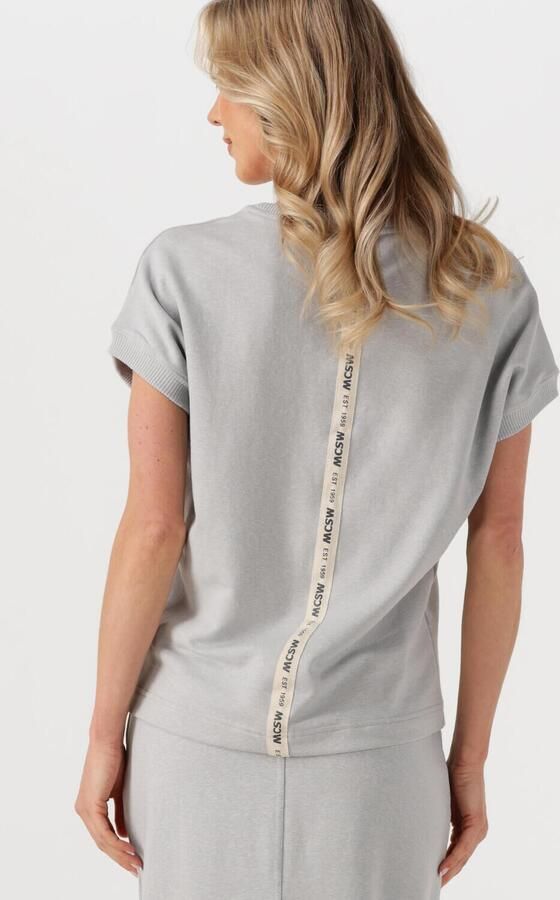 MOSCOW Dames Tops & T-shirts 53-04-romina-1 Lichtgrijs - Foto 3