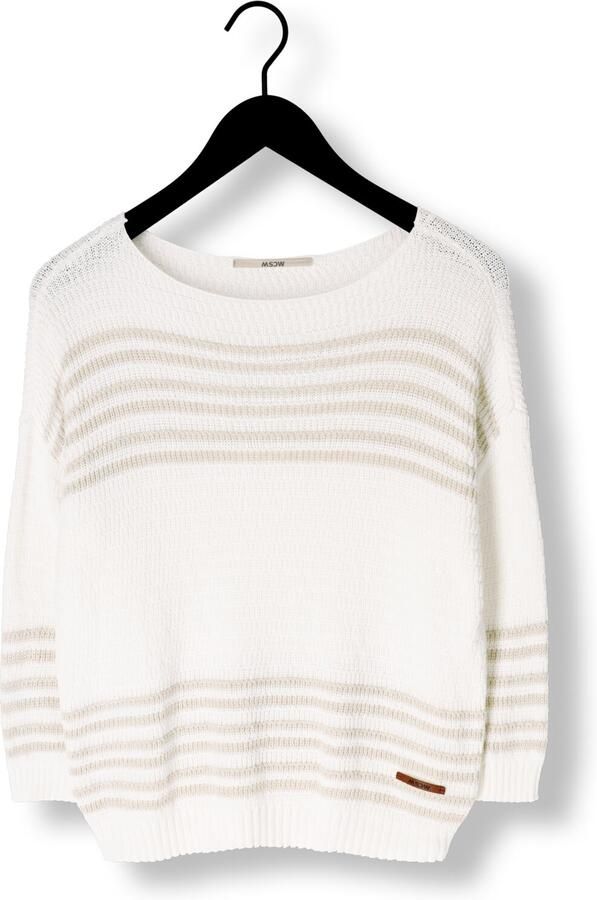 MOSCOW Dames Truien & Vesten 32-09-julian Gebroken Wit - Foto 3