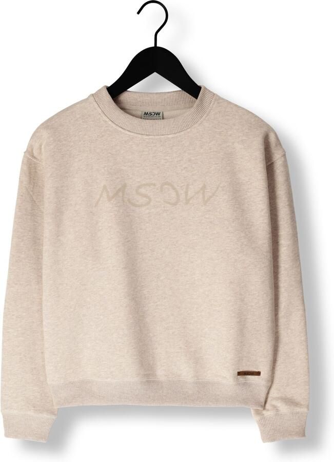 MOSCOW Dames Truien & Vesten 57-04 Logo Beige