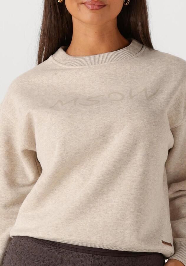 MOSCOW Dames Truien & Vesten 57-04 Logo Beige - Foto 2