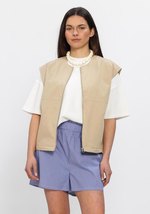 MOVES Dames Blazers Evet Vest 4627 Beige