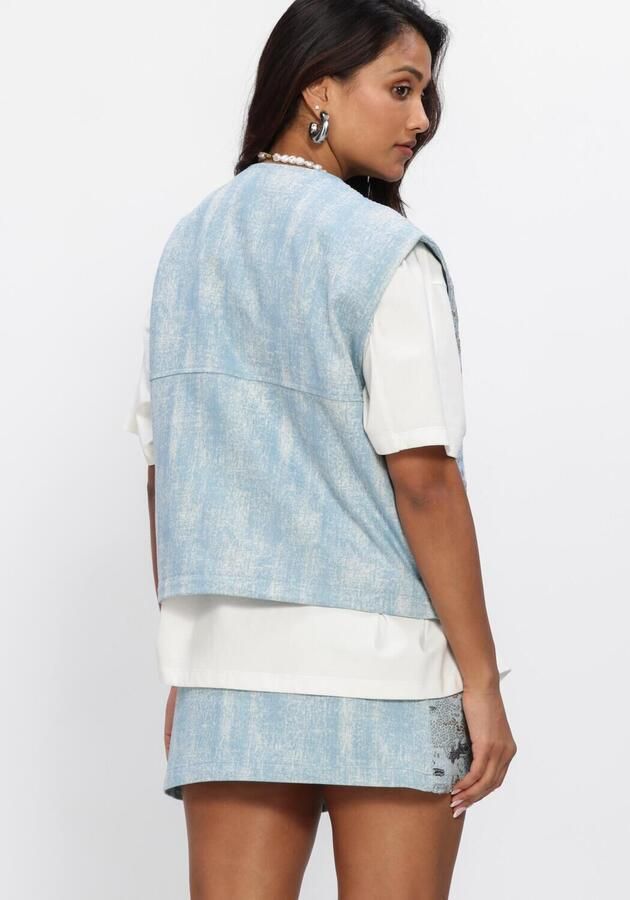 MOVES Dames Blazers Evits Waistcoat 4615 Lichtblauw - Foto 2