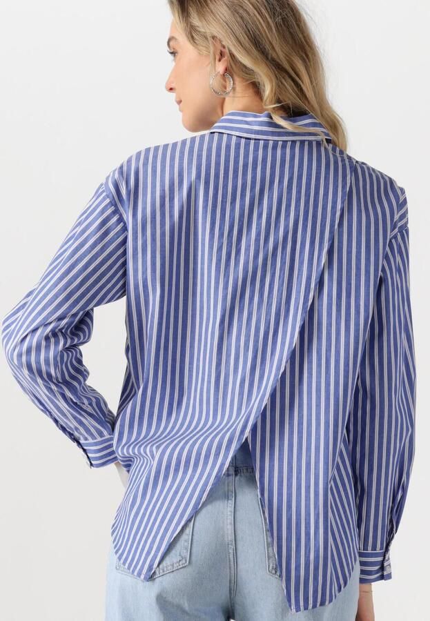 MOVES Dames Blouses Almira Shirt 4254 Blauw - Foto 3