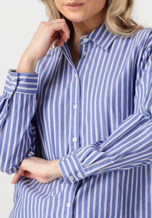 MOVES Dames Blouses Almira Shirt 4254 Blauw - Foto 2