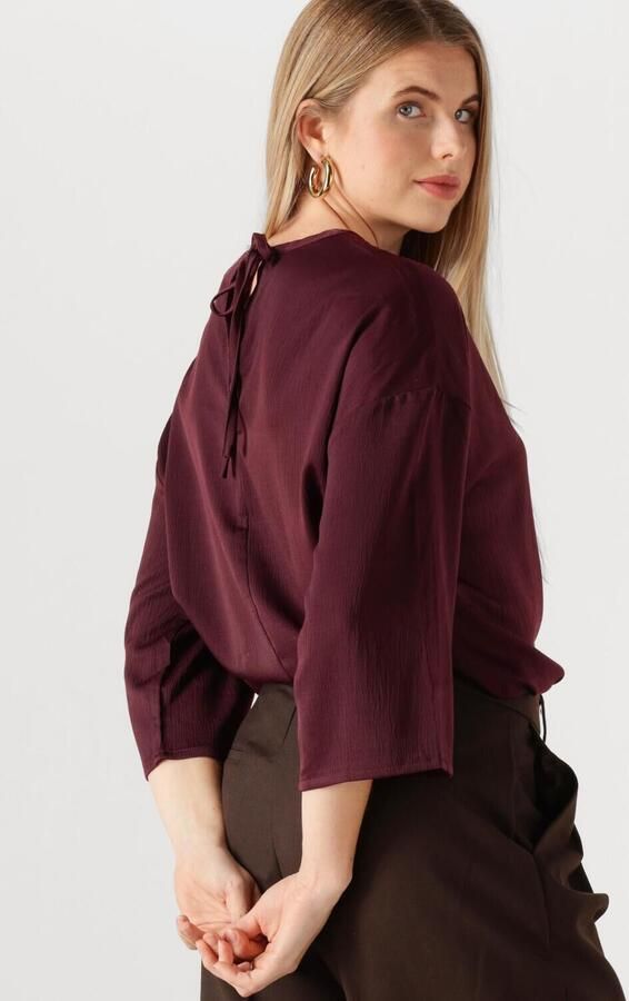 MOVES Dames Blouses Eyla Blouse 4519 Bordeaux - Foto 3