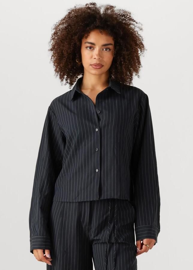 MOVES Dames Blouses Naya Shirt 4431 Donkerblauw - Foto 4