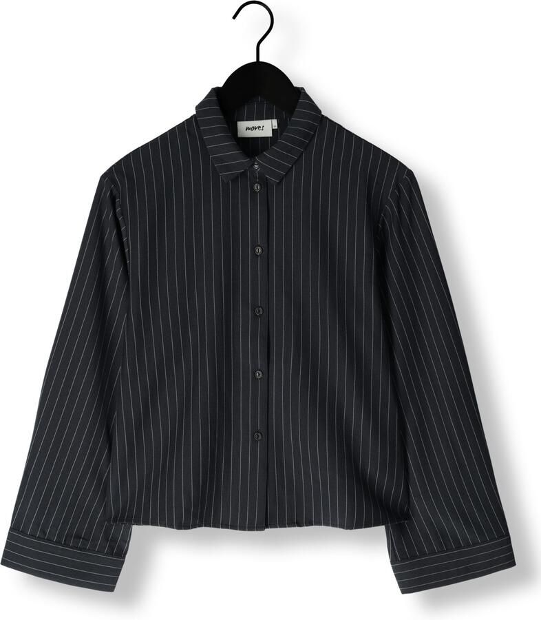 MOVES Dames Blouses Naya Shirt 4431 Donkerblauw