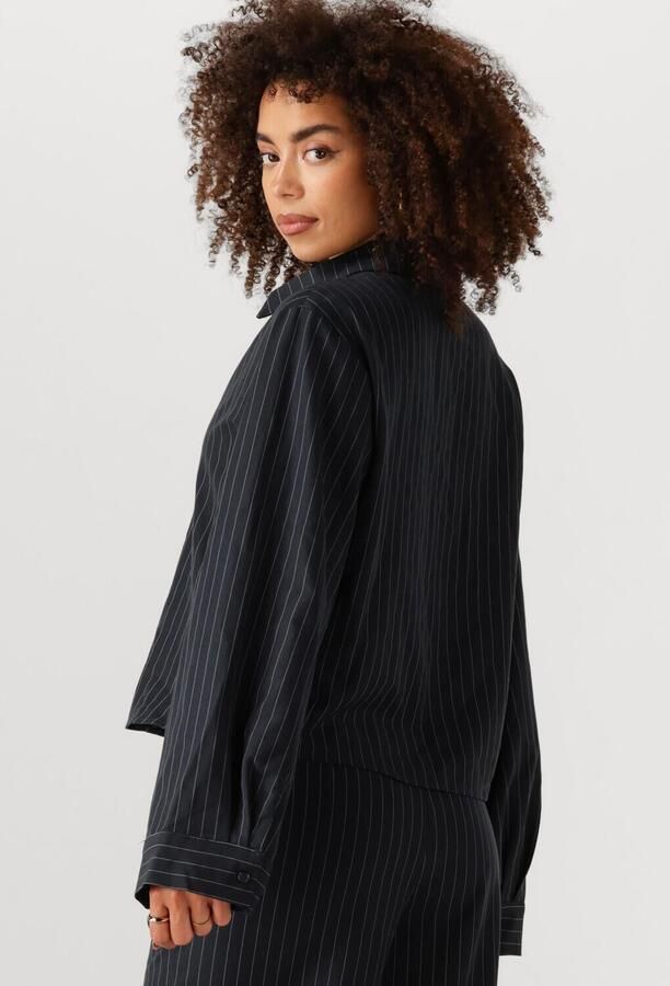 MOVES Dames Blouses Naya Shirt 4431 Donkerblauw - Foto 3