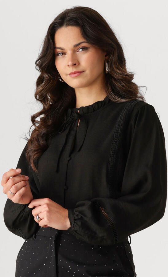 MOVES Dames Blouses Valira Top Zwart - Foto 4