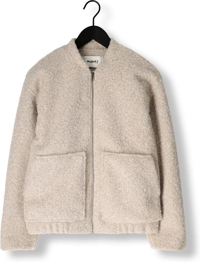 MOVES Dames Jassen Fran Bomber 4331 Beige