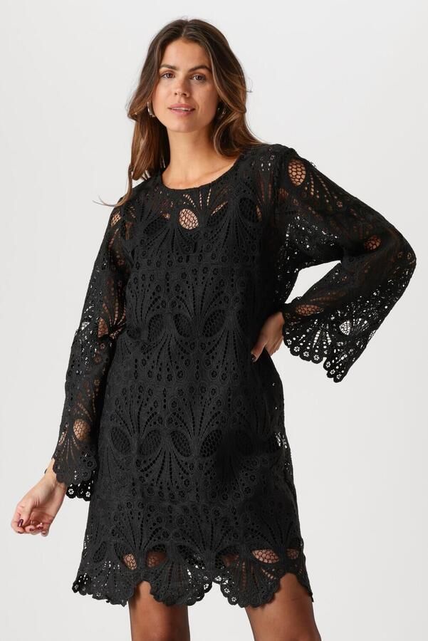 Moves Zwarte Avios Mini Jurk Black Dames - Foto 4