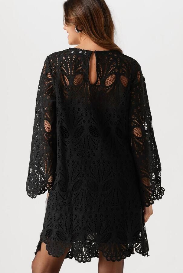 Moves Zwarte Avios Mini Jurk Black Dames - Foto 3