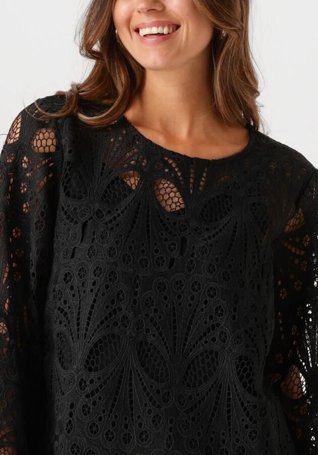 Moves Zwarte Avios Mini Jurk Black Dames