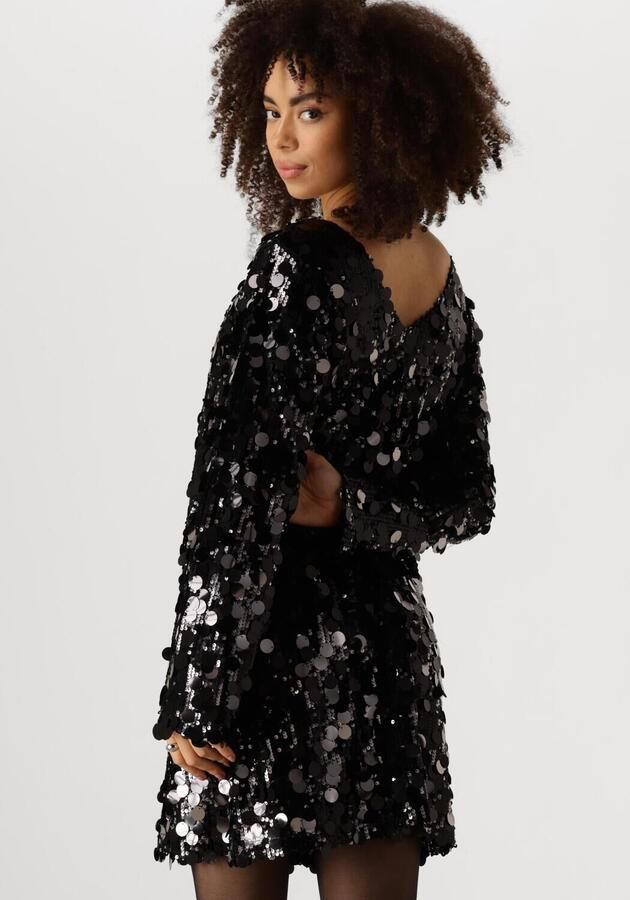 Moves Zwarte Mini Jurk Idona Black Dames - Foto 1