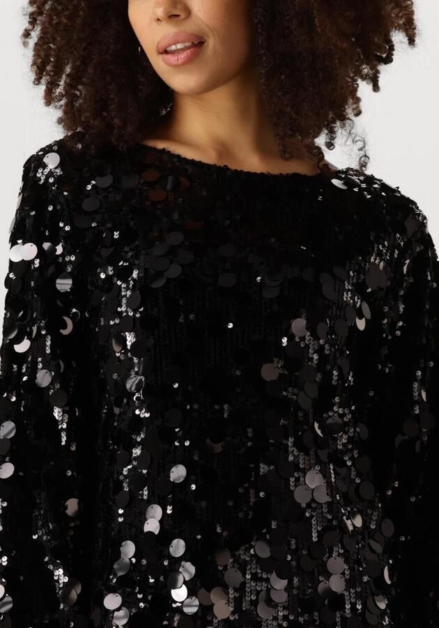 Moves Zwarte Mini Jurk Idona Black Dames - Foto 2