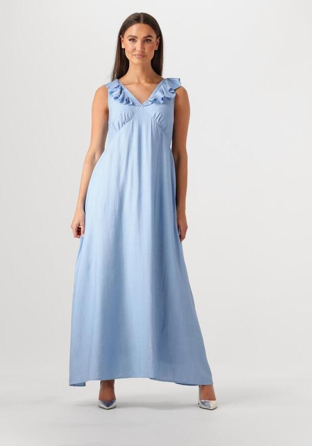 MOVES Dames Jurken Leanna Dress 4237 Lichtblauw - Foto 4