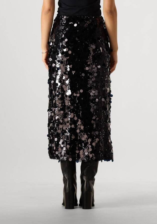 Moves Zwarte Midi Rok Lubinu Black Dames