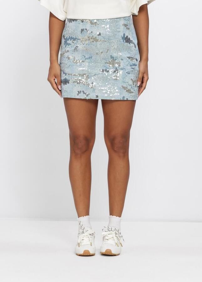 MOVES Dames Rokken Saylor Skirt 4615 Lichtblauw