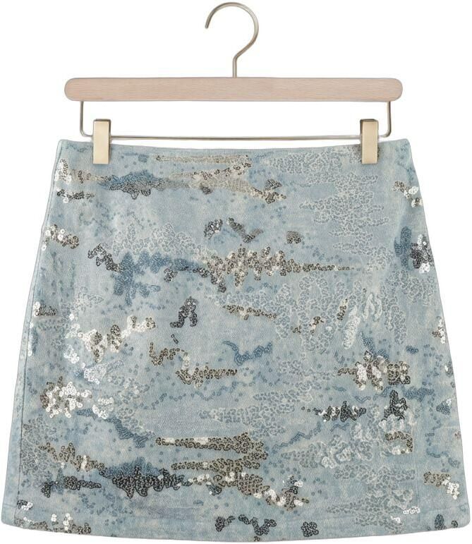 MOVES Dames Rokken Saylor Skirt 4615 Lichtblauw - Foto 4