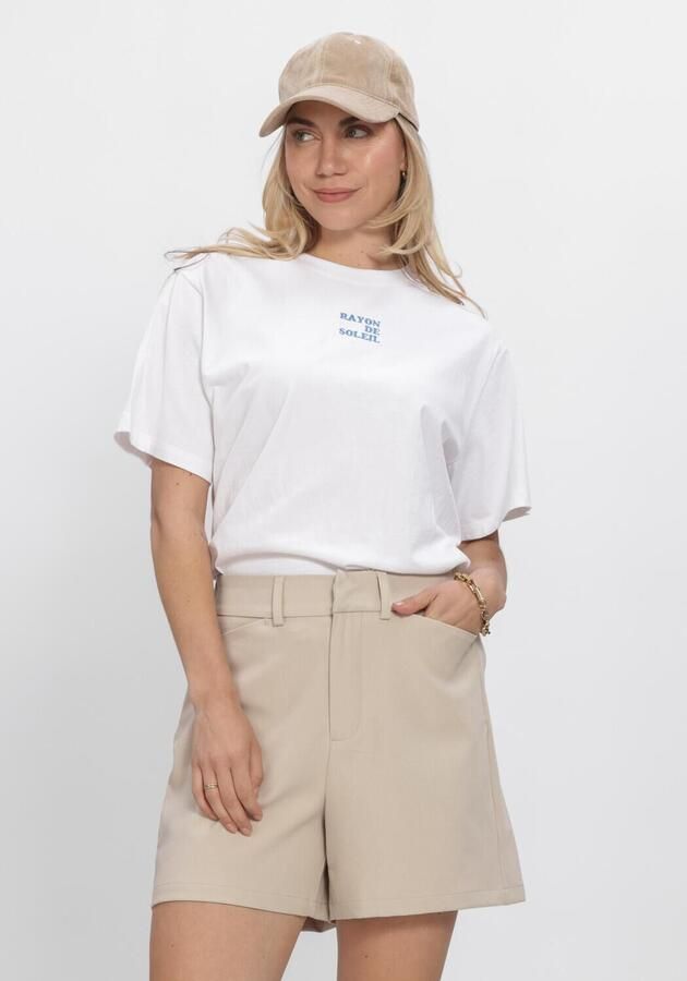 MOVES Dames Tops & T-shirts Kiana Tee 4638 Wit
