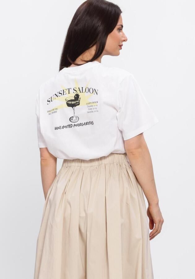 MOVES Dames Tops & T-shirts Kiana Tee 4640 Wit - Foto 4