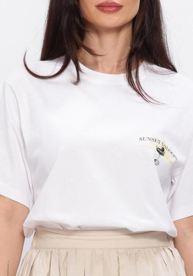 MOVES Dames Tops & T-shirts Kiana Tee 4640 Wit - Foto 3