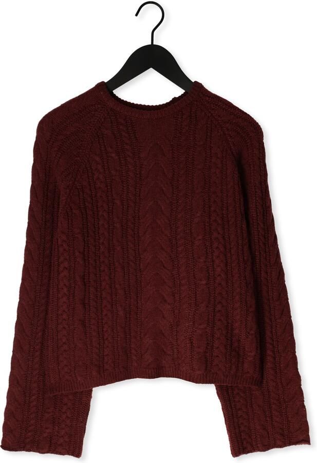 MOVES Dames Truien & Vesten Adda Knit 2822 Bordeaux - Foto 3