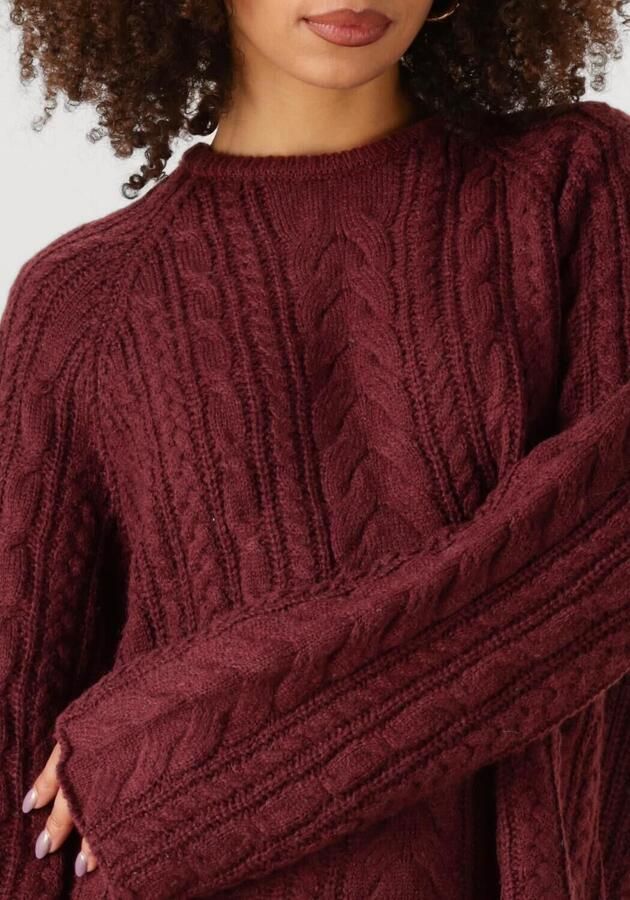 MOVES Dames Truien & Vesten Adda Knit 2822 Bordeaux - Foto 2