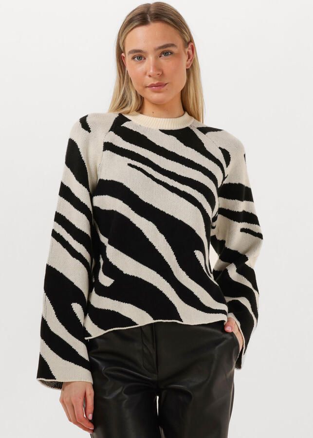 MOVES Dames Truien & Vesten Dania Jumper 4253 Wit - Foto 4