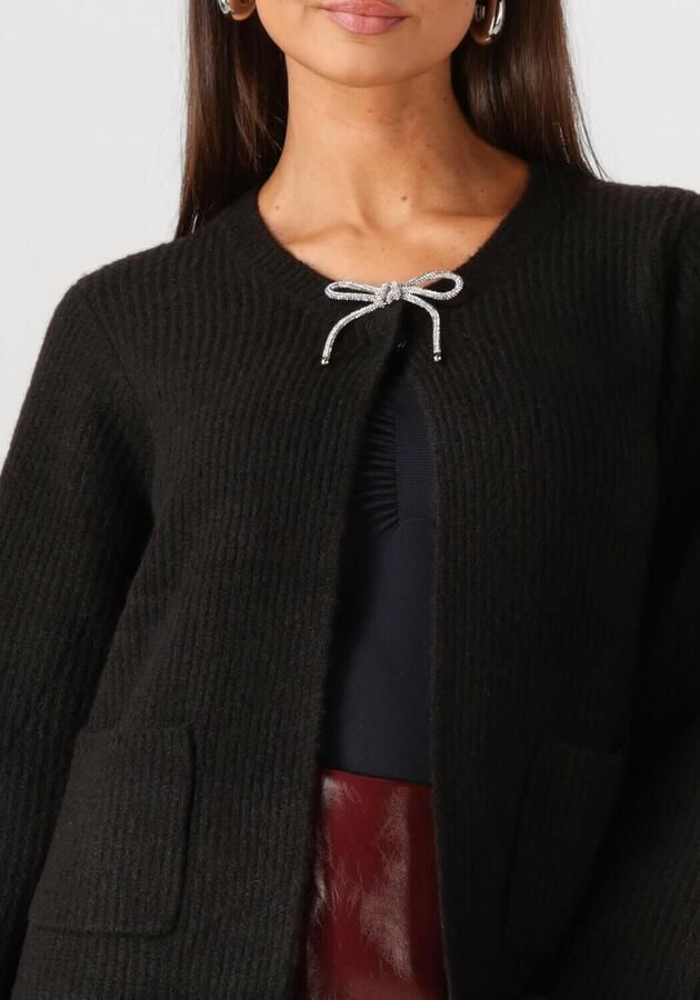 MOVES Dames Truien & Vesten Katherine Cardigan 2579 Zwart - Foto 2