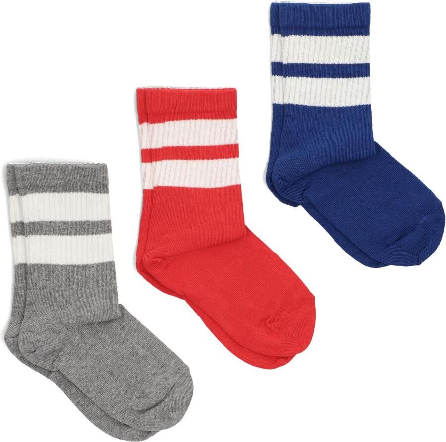 MP DENMARK Meisjes Beenmode Anker Socks 3-pack Multi - Foto 2