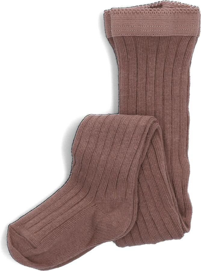 MP DENMARK Meisjes Beenmode Cotton Rib Tights Bruin - Foto 2