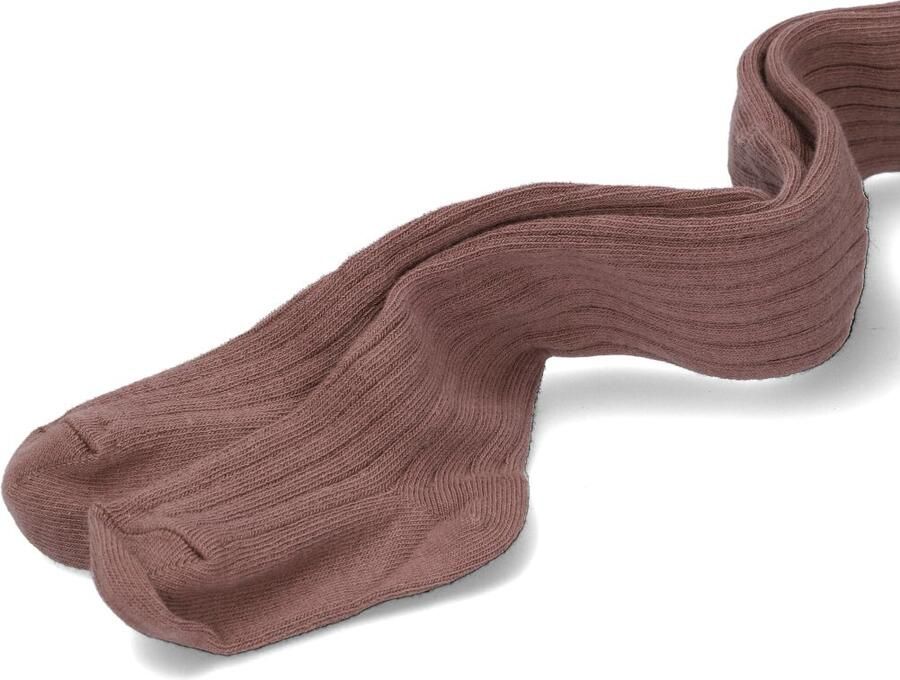 MP DENMARK Meisjes Beenmode Cotton Rib Tights Bruin