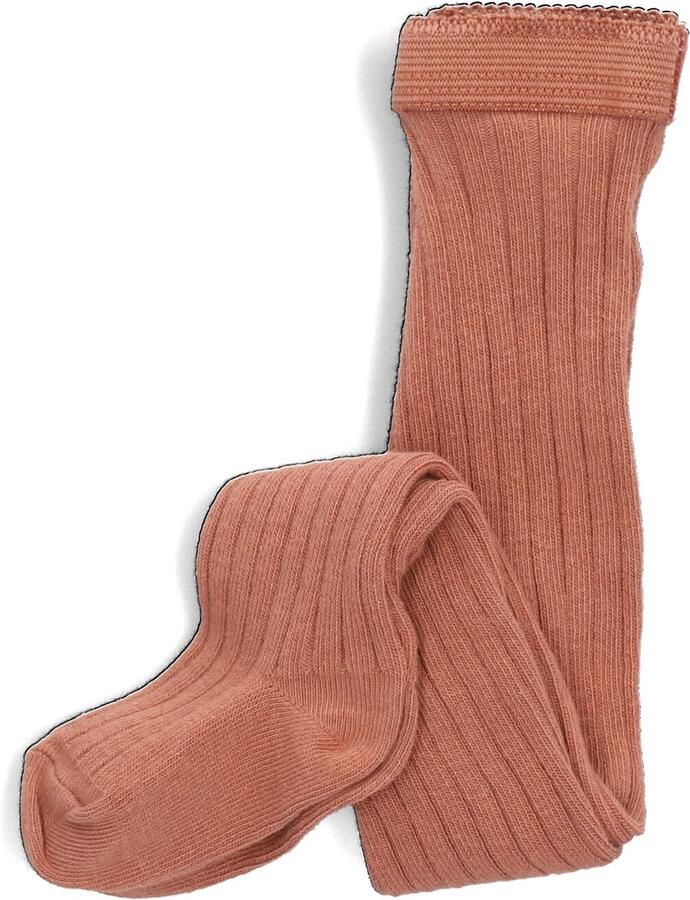 MP DENMARK Meisjes Beenmode Cotton Rib Tights Cognac - Foto 2