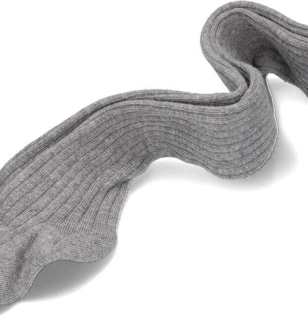 MP DENMARK Meisjes Beenmode Cotton Rib Tights Grijs