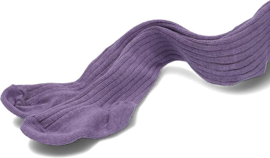 MP DENMARK Meisjes Beenmode Cotton Rib Tights Lila