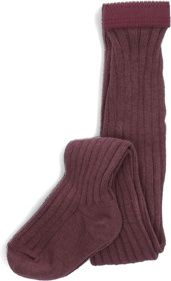 MP DENMARK Meisjes Beenmode Cotton Rib Tights Rood - Foto 2
