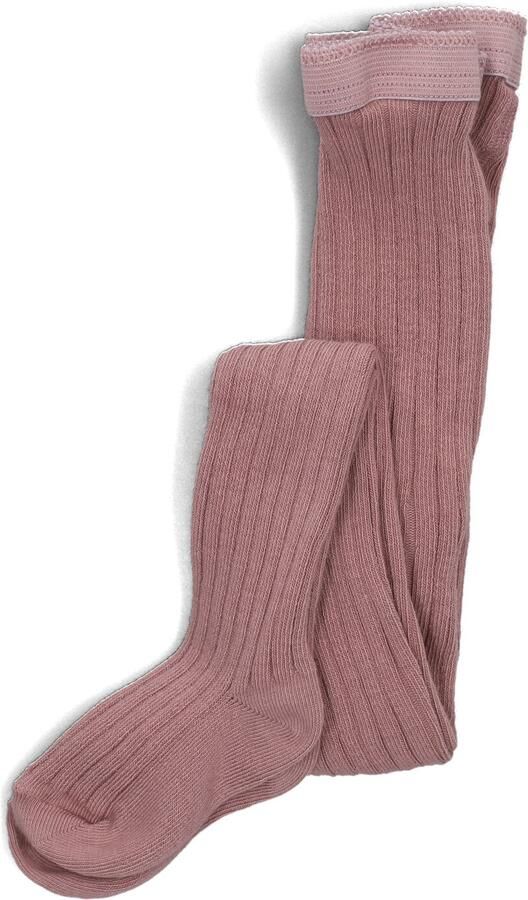 MP DENMARK Meisjes Beenmode Cotton Rib Tights Roze - Foto 2