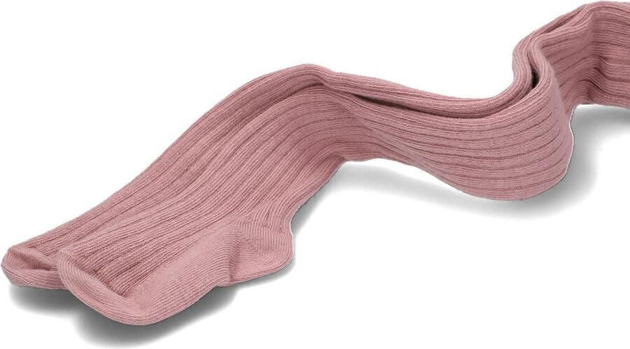 MP DENMARK Meisjes Beenmode Cotton Rib Tights Roze